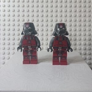LEGO Sith Trooper (Dark Red Armor) Minifigures x2 - Old Republic - Star Wars
